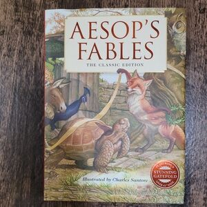Hardcover Classic Edition Aesop's Fables  Book